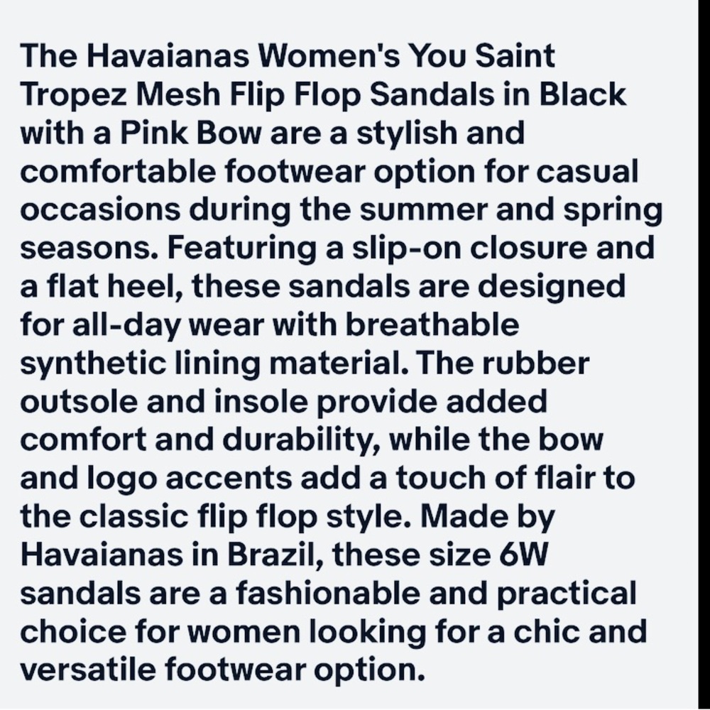 Havaianas Black and Pink Sandals - Picture 11 of 11